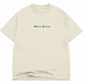 Cream Short sleeve T-shirt